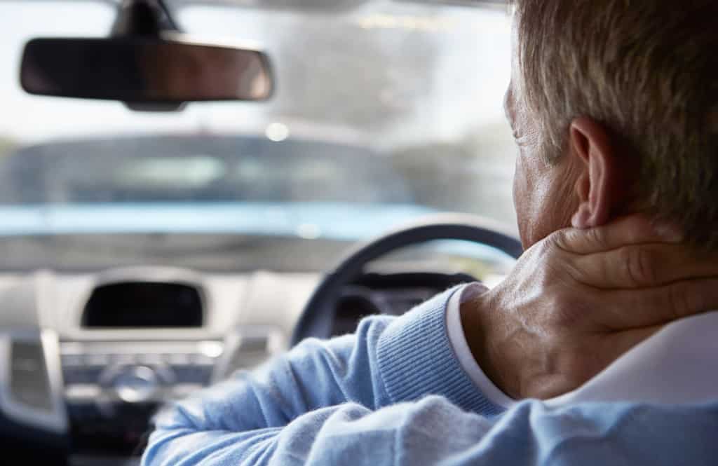 Late onset motor vehicle accident injuries